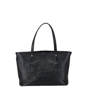 BVLGARI Sotirio Tote Bag in Black Leather for Women